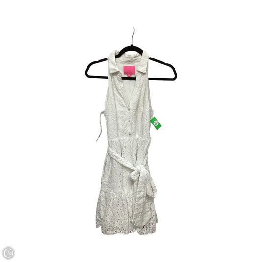 Dress Designer By Lilly Pulitzer In White, Size: 6