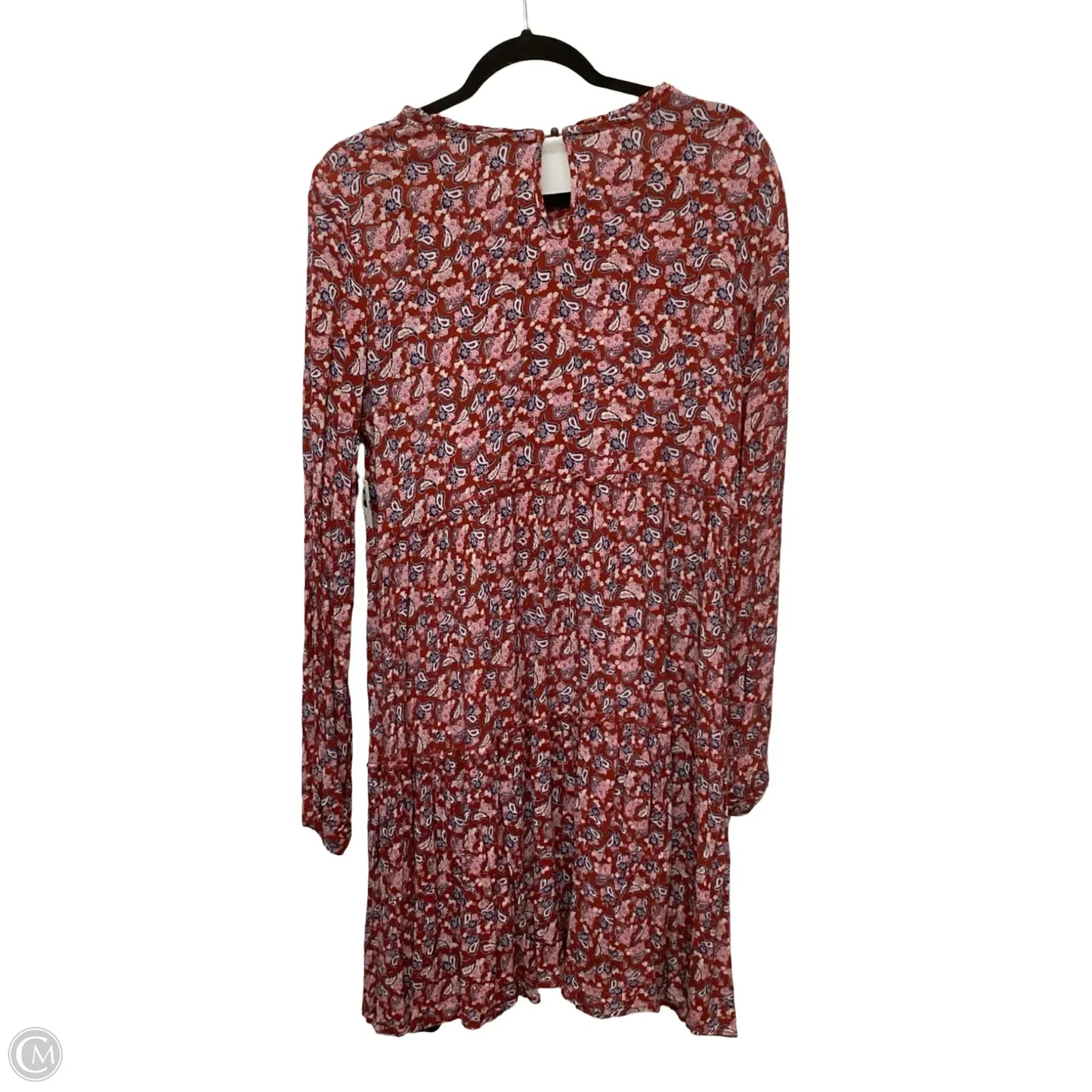 Dress Casual Short By Knox Rose In Red, Size: L