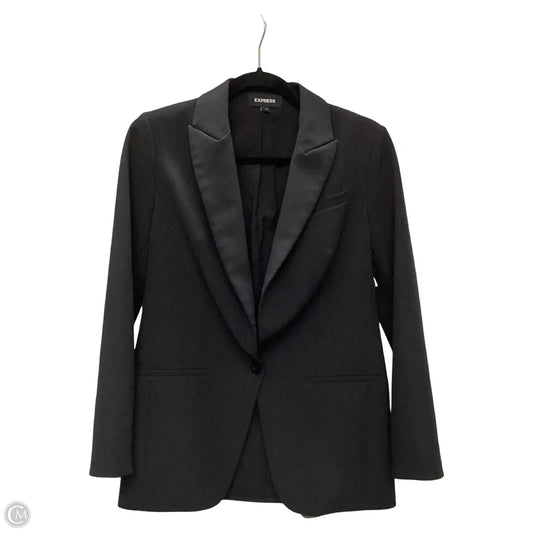 Blazer By Express In Black, Size: Xs