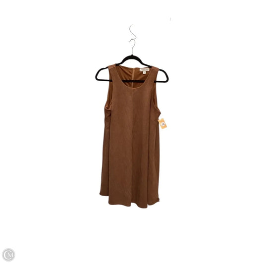 Dress Casual Short By She + Sky In Brown, Size: L