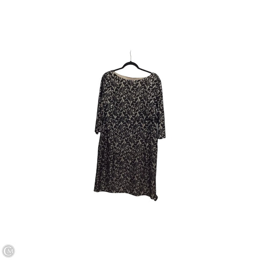 Dress Casual Short By Tahari In Black, Size: 16