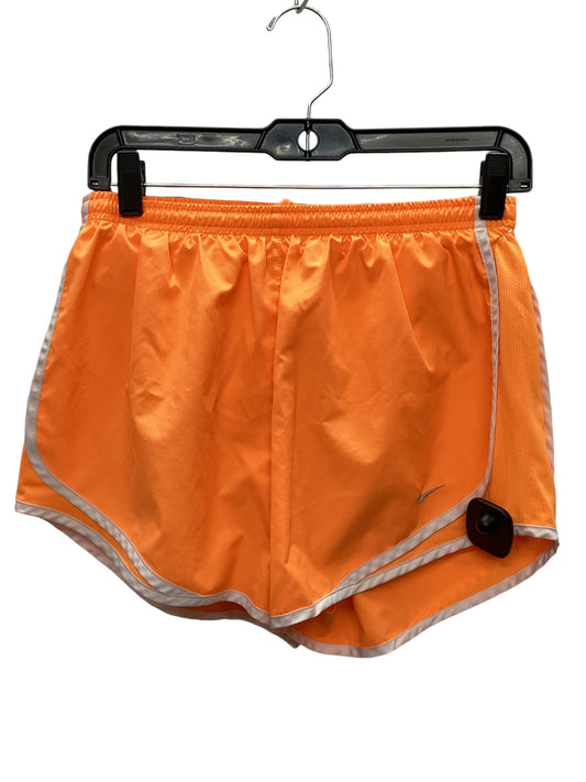 Athletic Shorts By Nike Apparel In Orange, Size: M