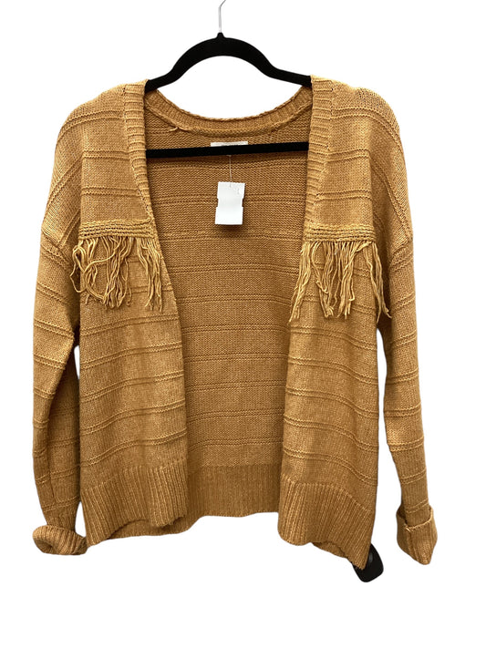 Sweater Cardigan By Maurices In Yellow, Size: M