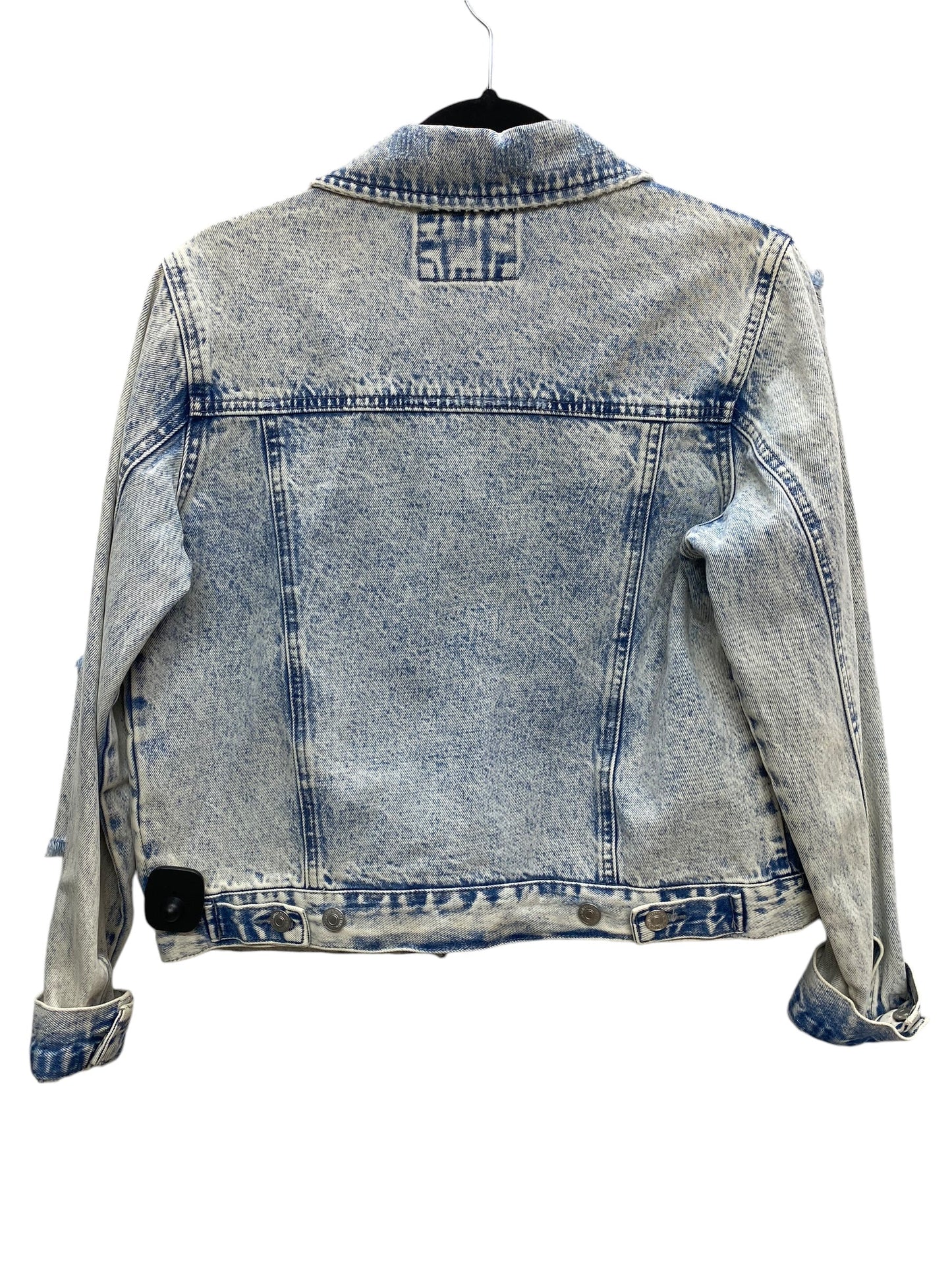 Jacket Denim By Forever 21 In Blue, Size: S