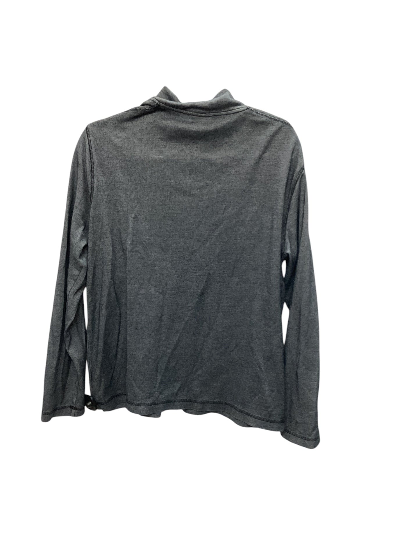 Top Long Sleeve By Apt 9 In Grey, Size: M