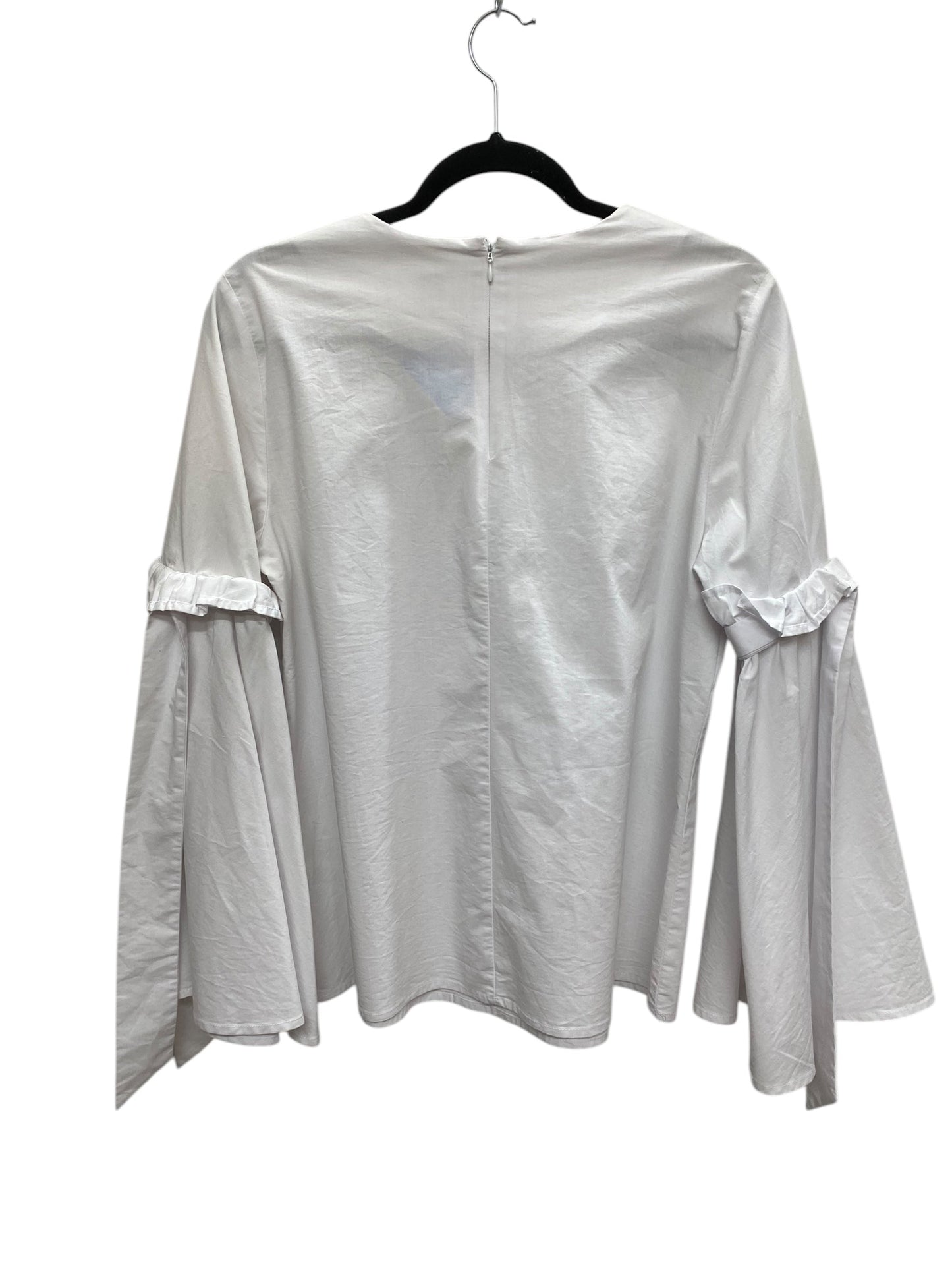 Top Long Sleeve By Cupio In White, Size: L