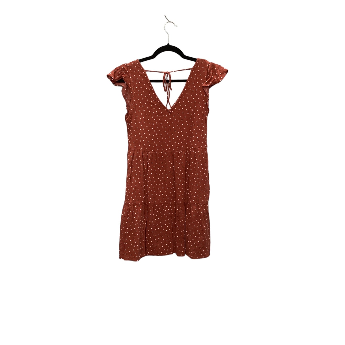 Dress Casual Short By Abercrombie And Fitch In Orange, Size: Xs