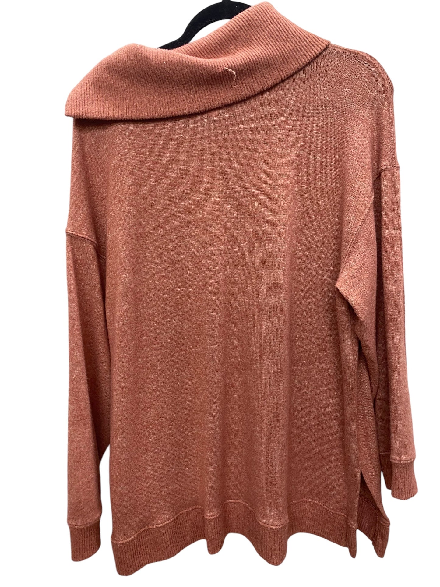 Top Long Sleeve By Democracy In Orange, Size: S