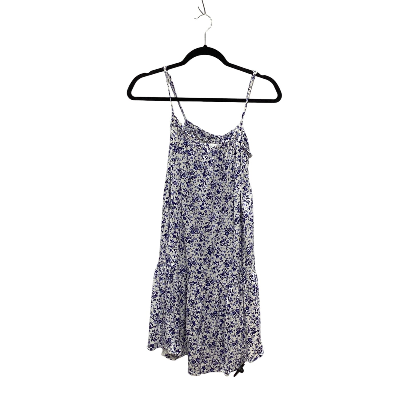 Dress Casual Short By H&m In Blue & White, Size: Xs