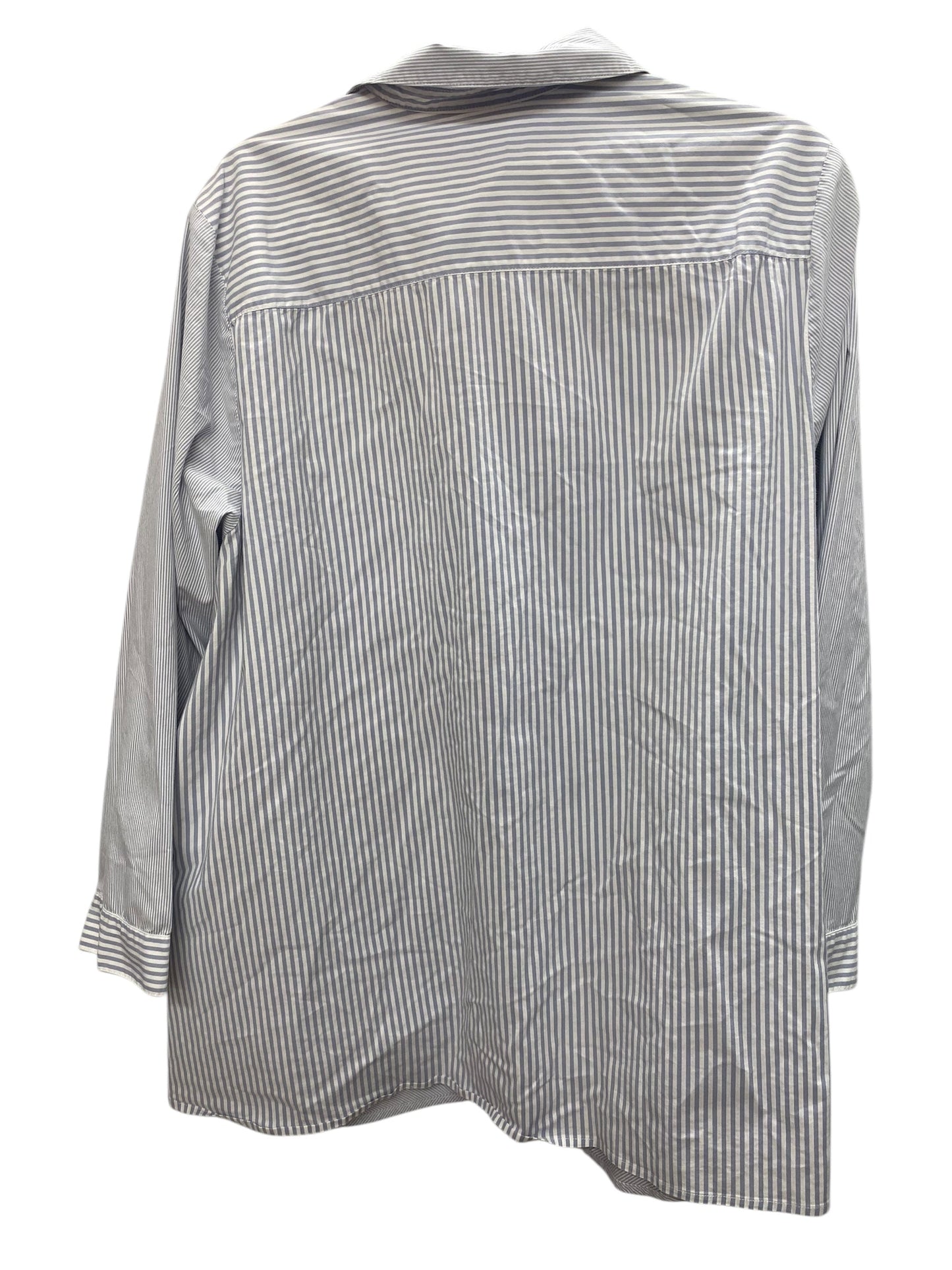 Top Long Sleeve By J. Jill In Striped Pattern, Size: 3x