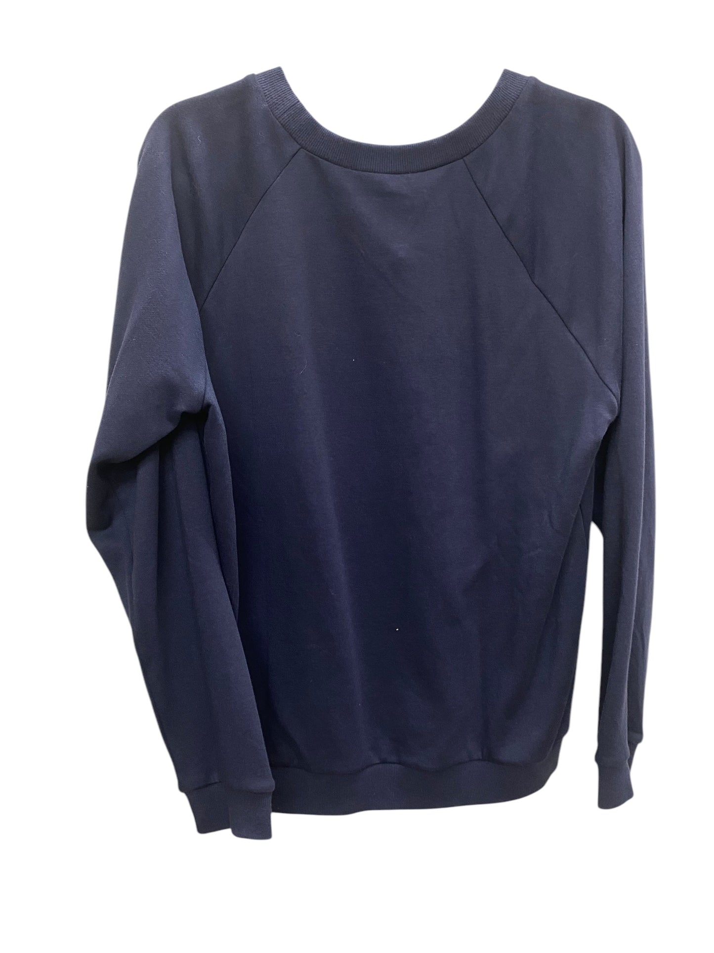 Top Long Sleeve Basic By Modcloth In Blue, Size: Xl