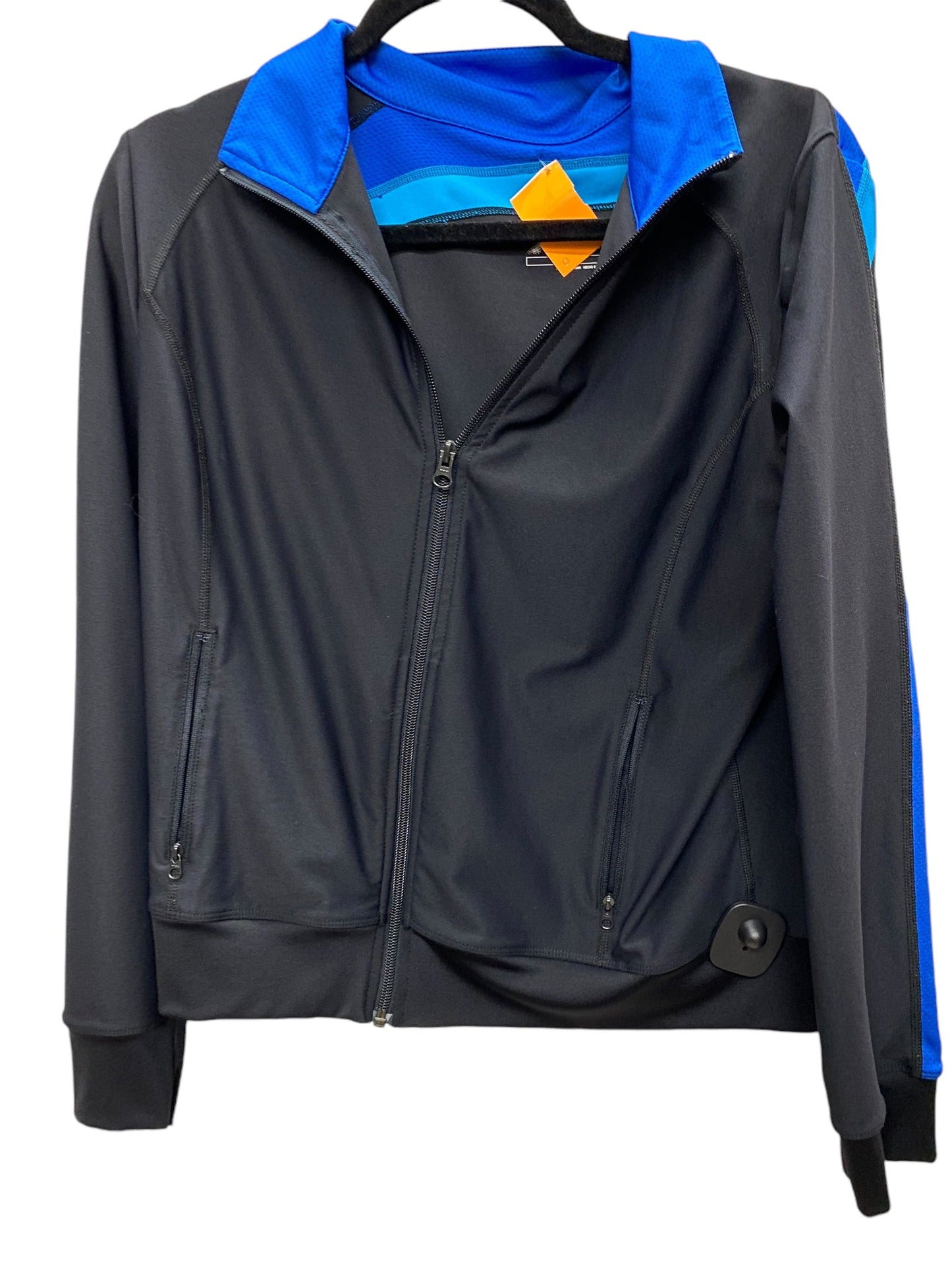 Athletic Jacket By Xersion In Black, Size: L