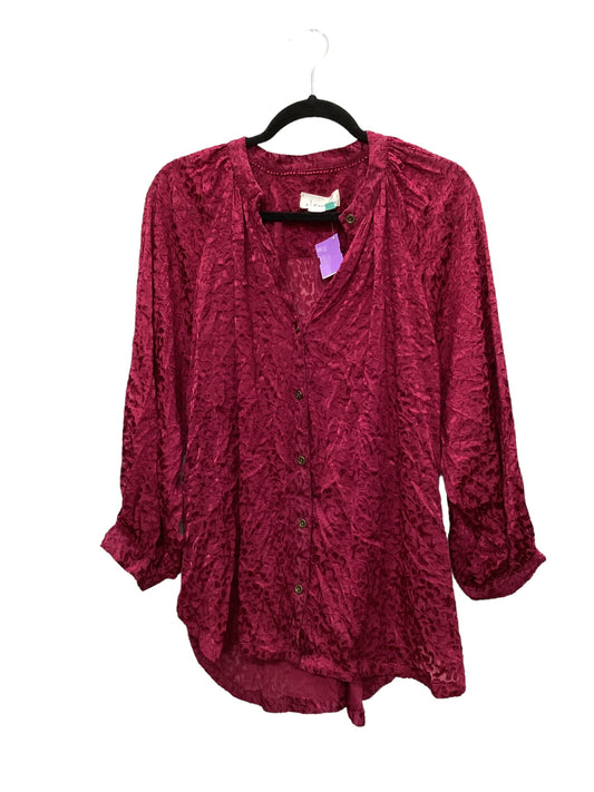 Top Long Sleeve By Anthropologie  Size: 1x