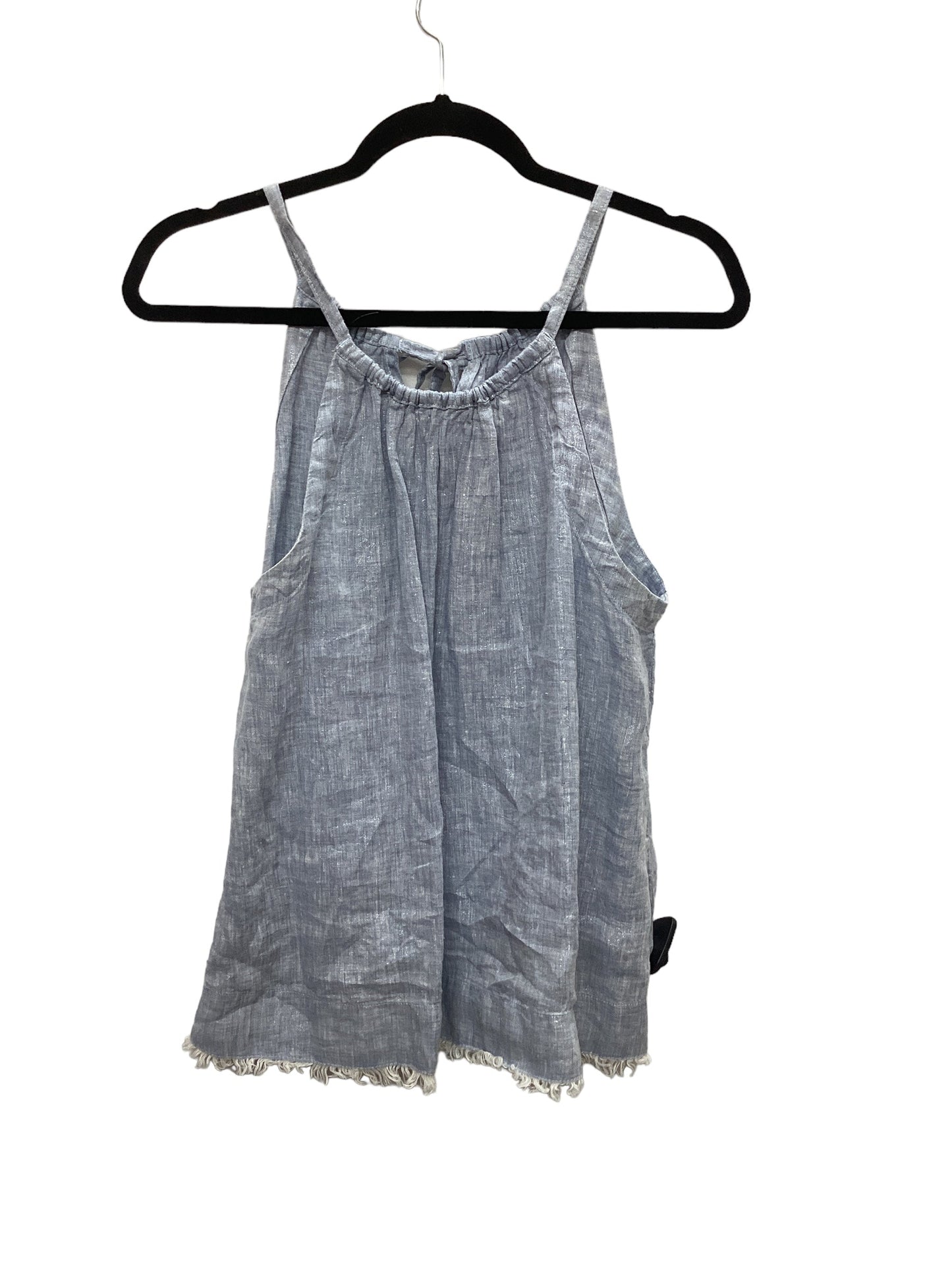 Blue Top Sleeveless Maeve, Size M