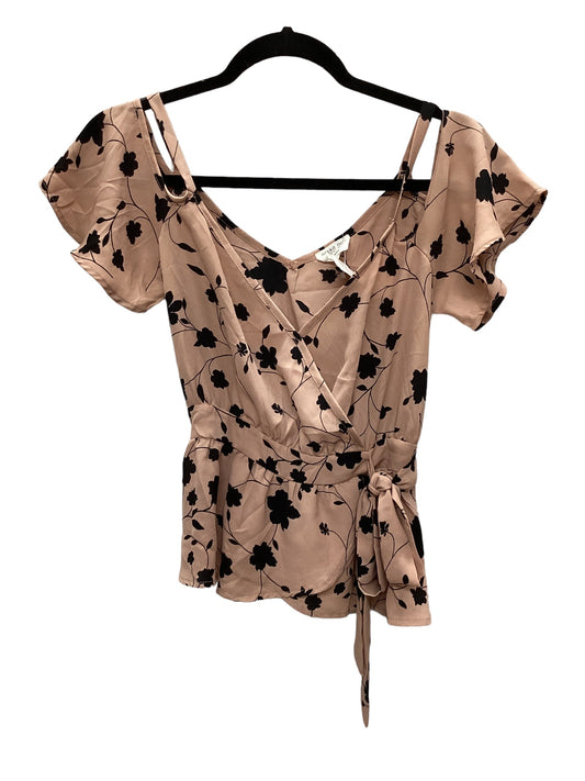 Pink Top Short Sleeve Sienna Sky, Size Xs