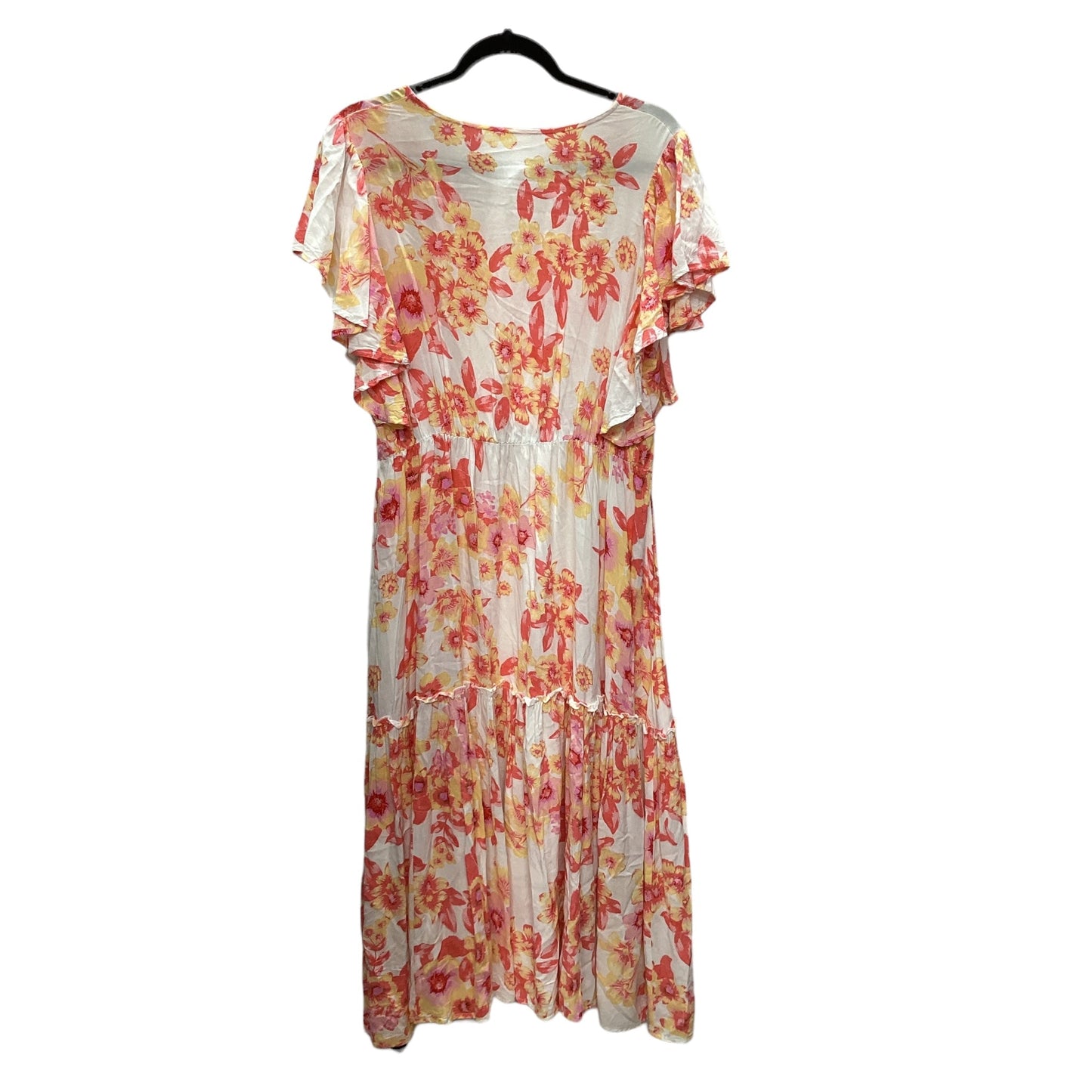 Dress Casual Maxi By Easel In Floral Print, Size: 1x