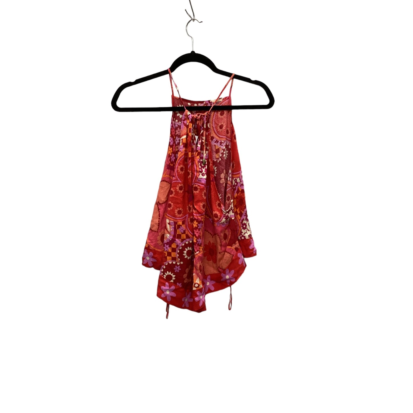 Top Sleeveless By Free People In Red, Size: M