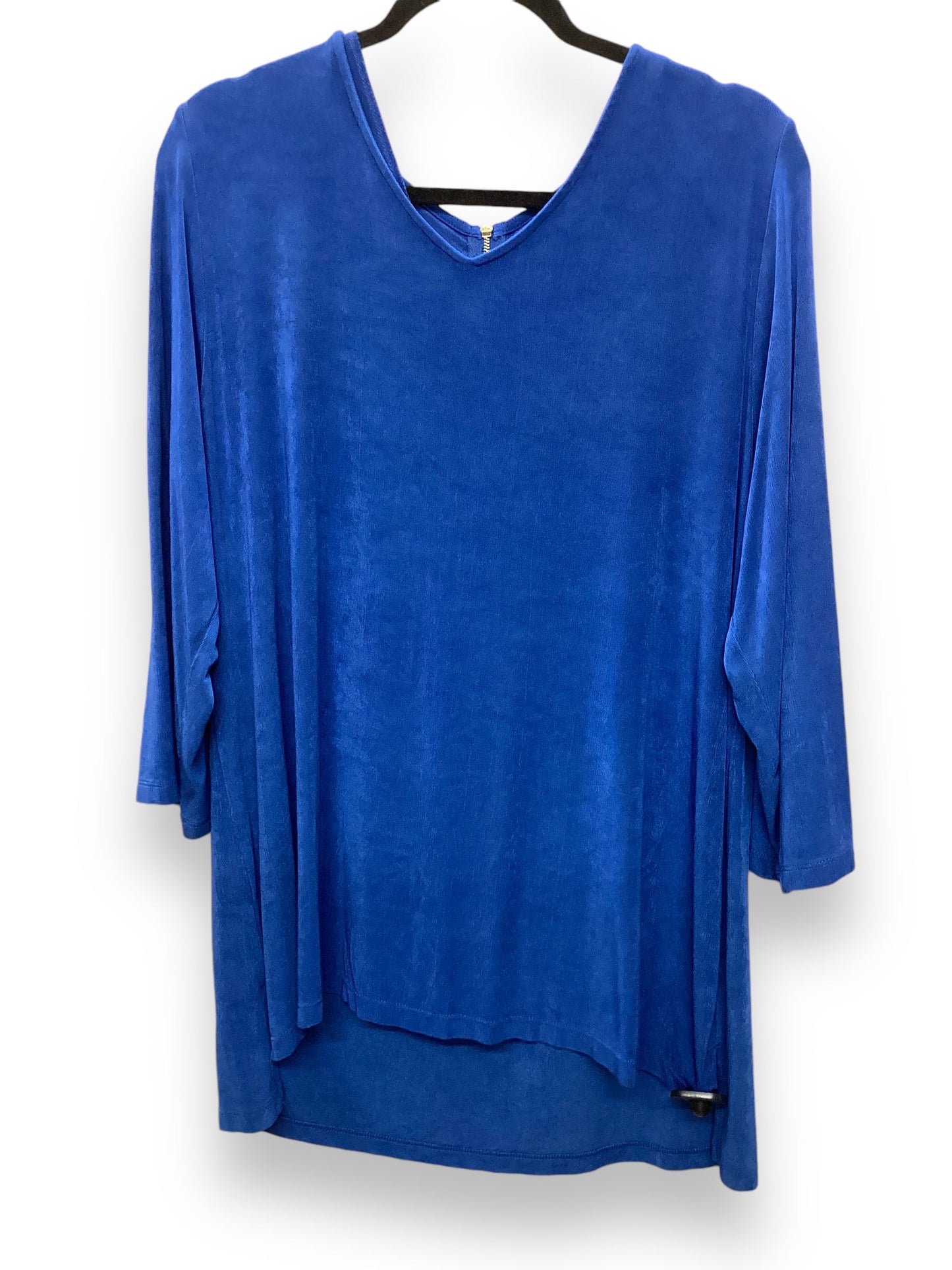 Top Long Sleeve By Chicos In Blue, Size: 3