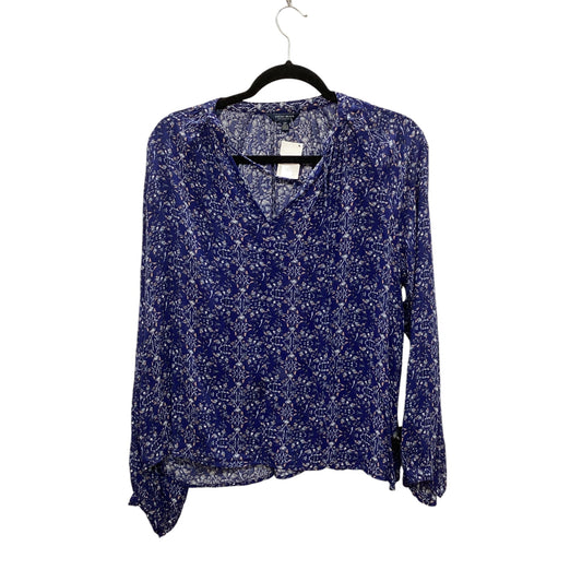 Top Long Sleeve By Lucky Brand In Blue, Size: S