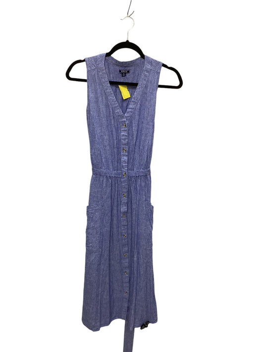 Dress Casual Midi By Izod In Blue, Size: M