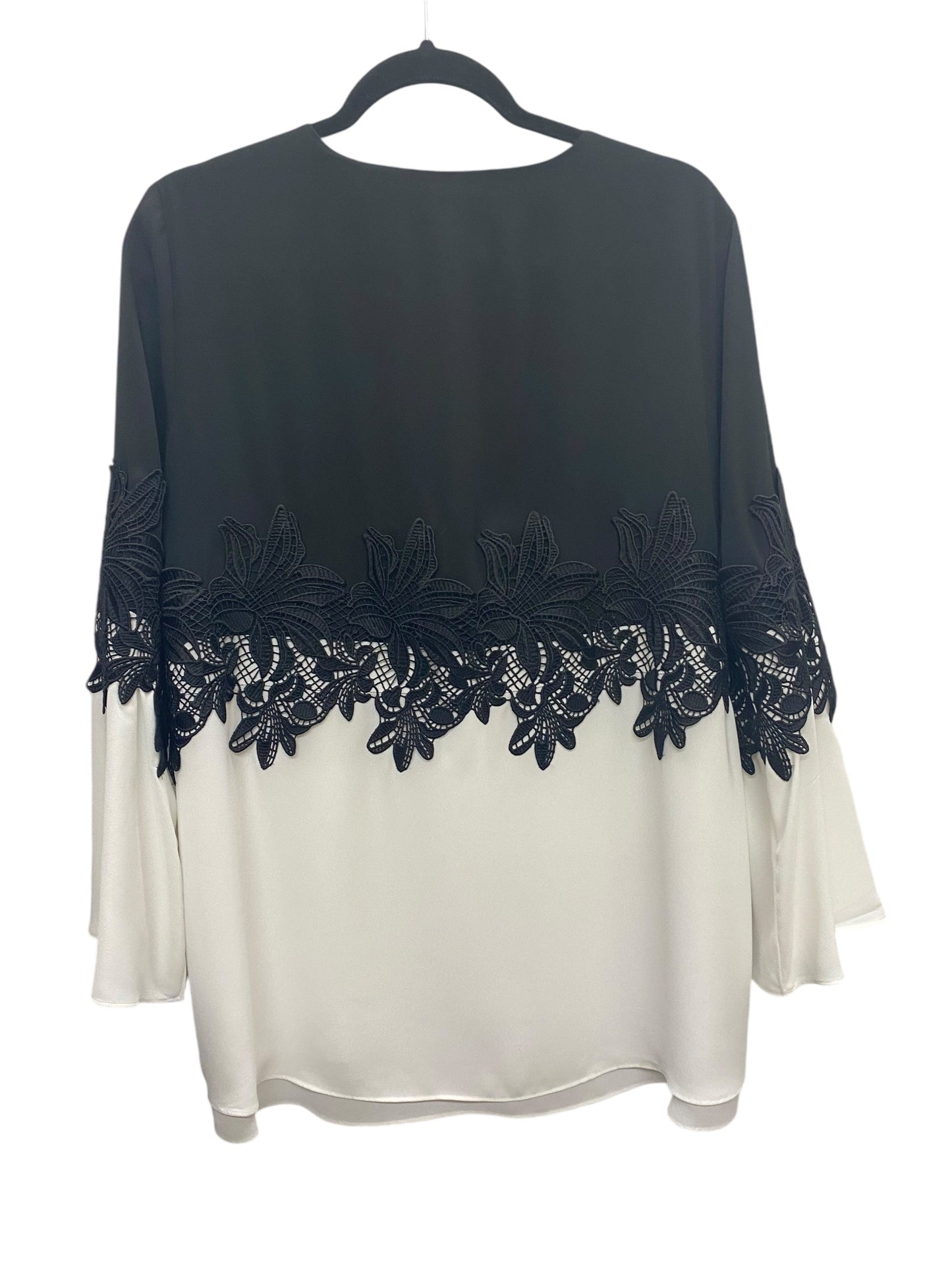 Top Long Sleeve By Alfani In Black, Size: 12