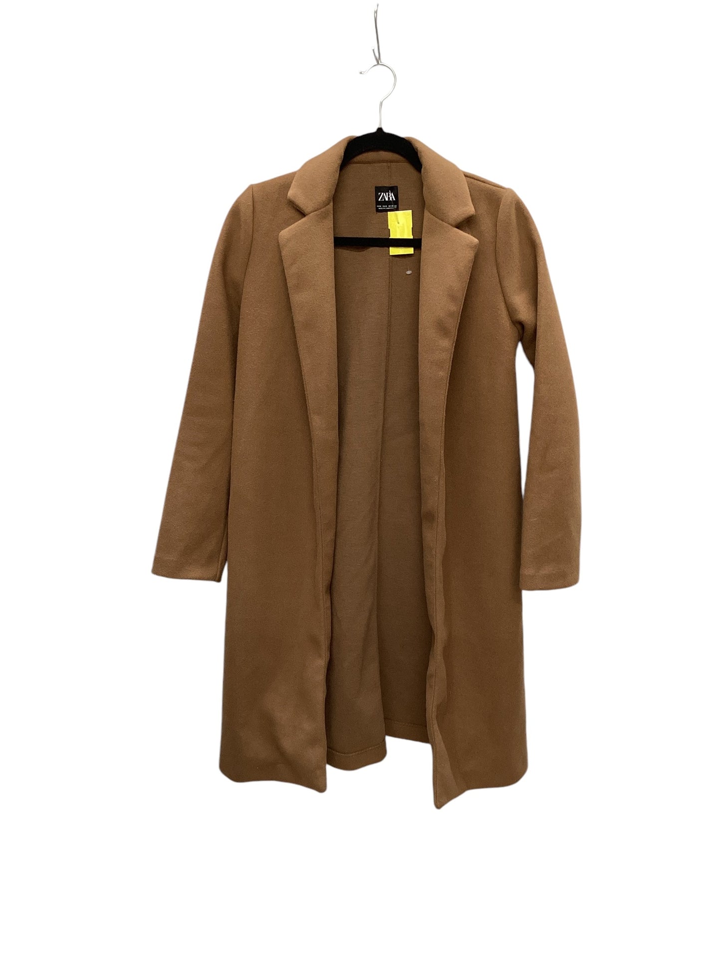 Coat Peacoat By Zara In Brown, Size: S