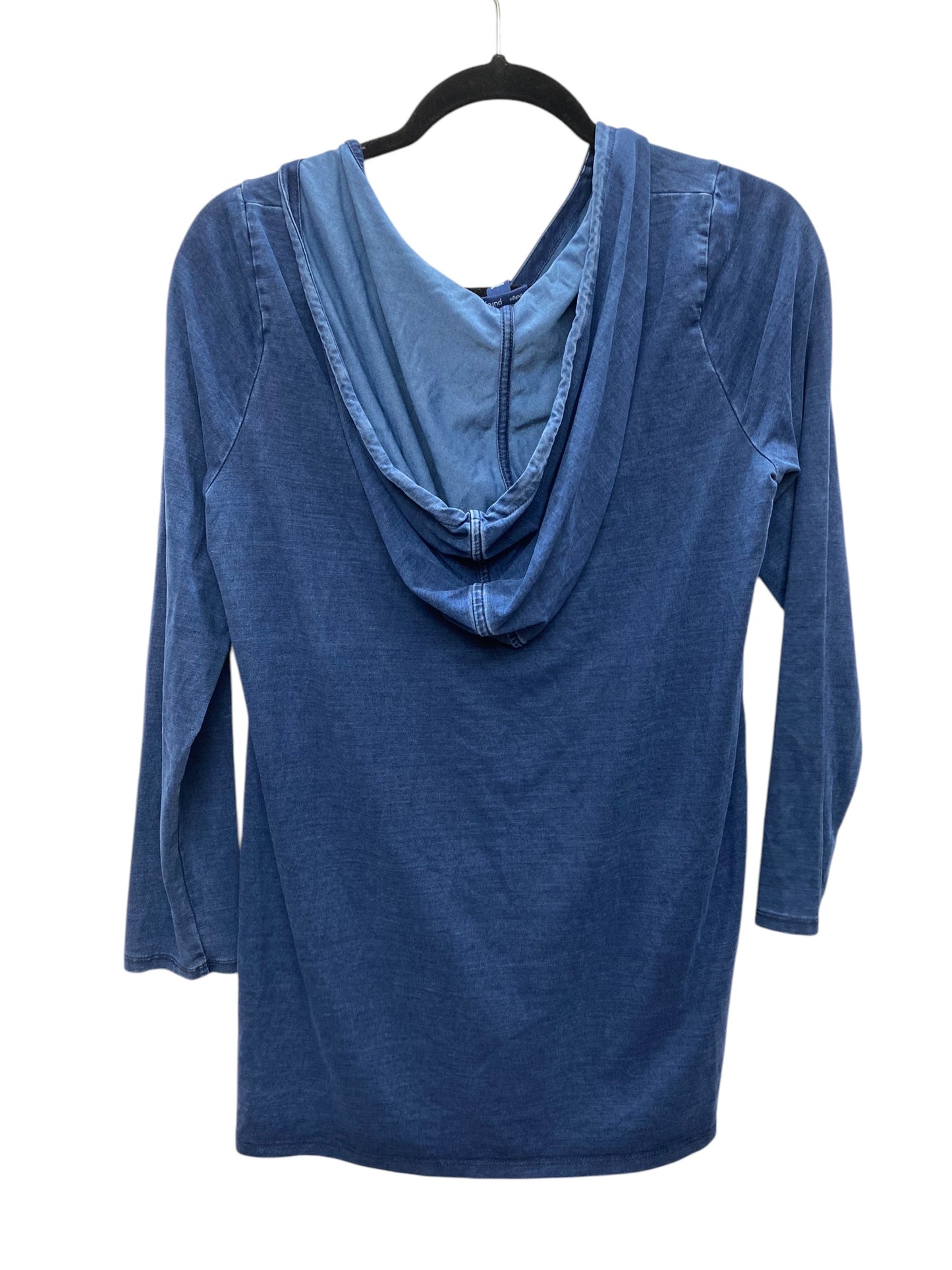 Sweatshirt Hoodie By Pure Jill In Blue, Size: S