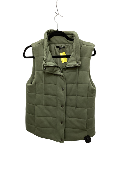 Vest Puffer & Quilted By Staccato In Green, Size: L