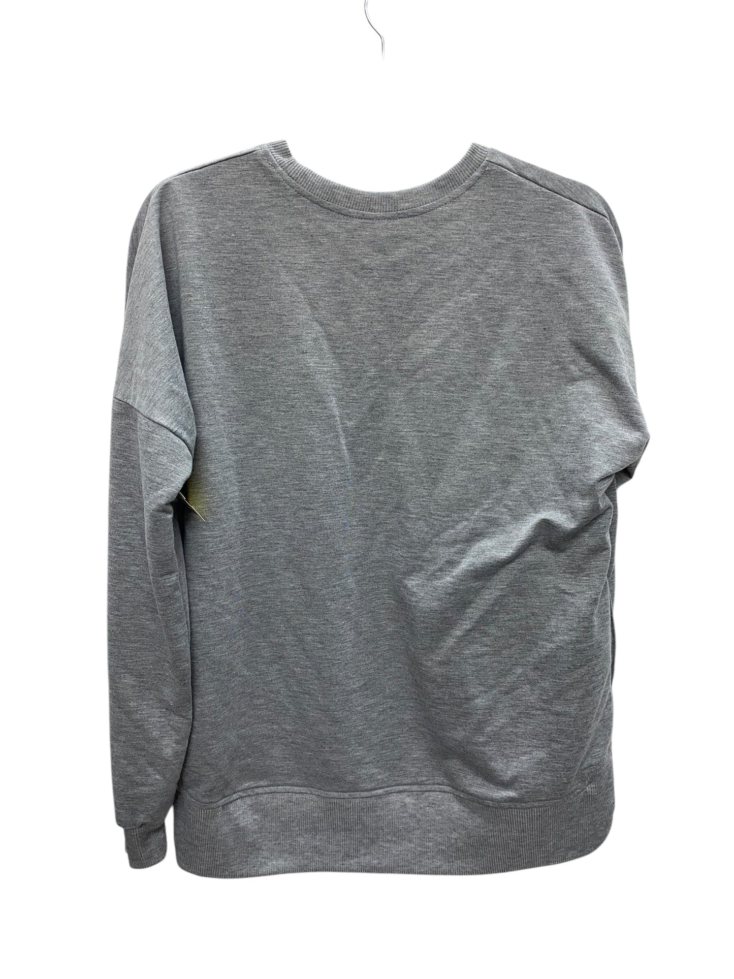 Top Long Sleeve By Simply Southern In Grey, Size: M