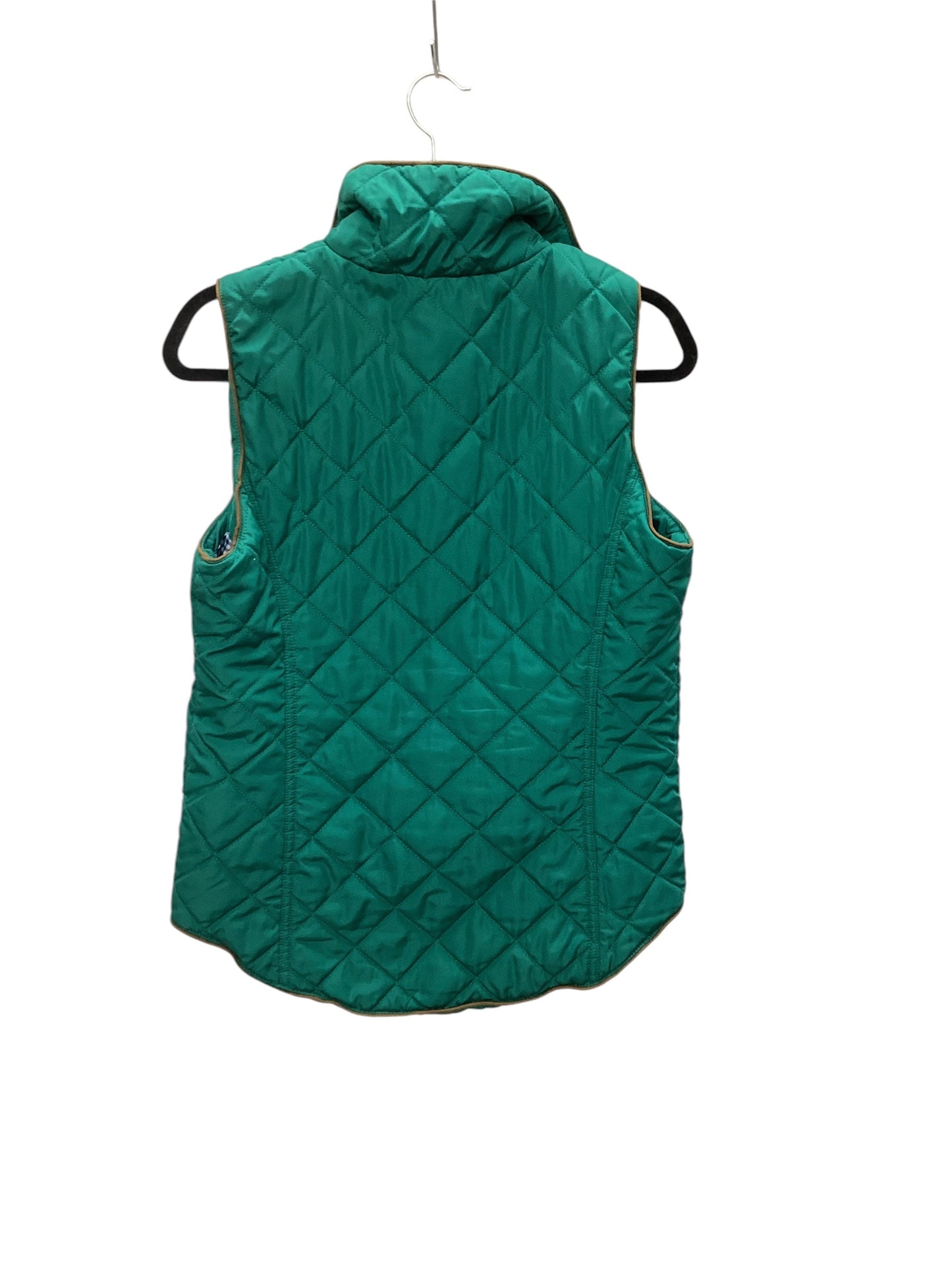 Vest Puffer & Quilted By Crown And Ivy In Green, Size: M