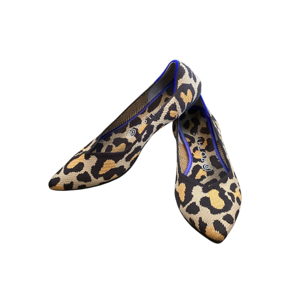 Shoes Flats By Rothys In Animal Print, Size: 8