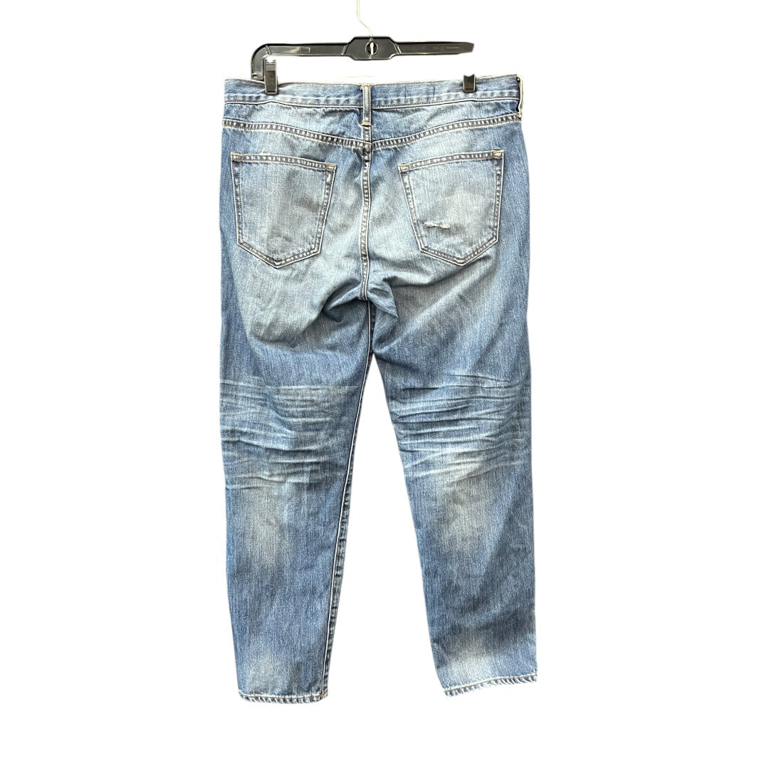 Jeans Boyfriend By Gap In Blue Denim, Size: 10