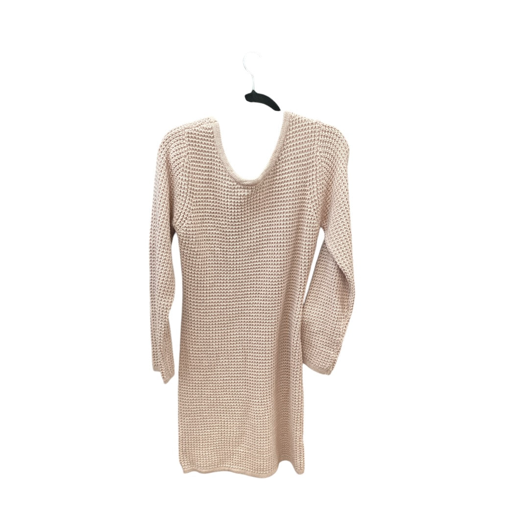 Dress Sweater By Shein In Pink, Size: M