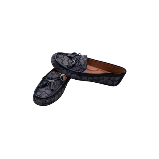 Shoes Flats By Coach In Black, Size: 6.5