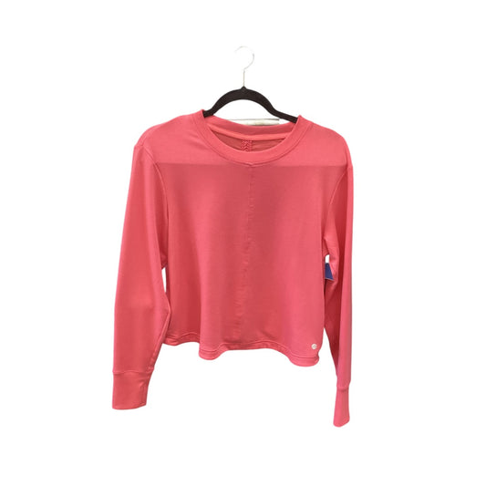 Top Long Sleeve Basic By Apana In Pink, Size: M