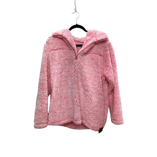 Jacket Faux Fur & Sherpa By Zenana Outfitters In Pink, Size: M