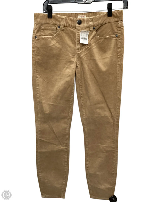 Pants Corduroy By J. Crew In Tan, Size: 2