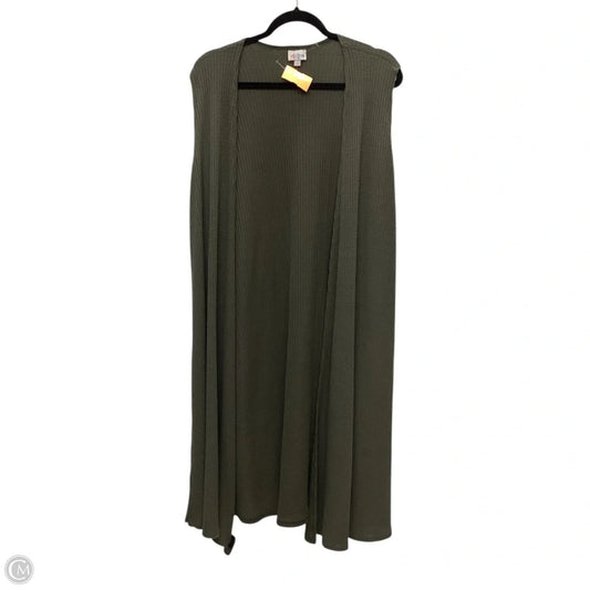 Vest Other By Lularoe In Green, Size: M