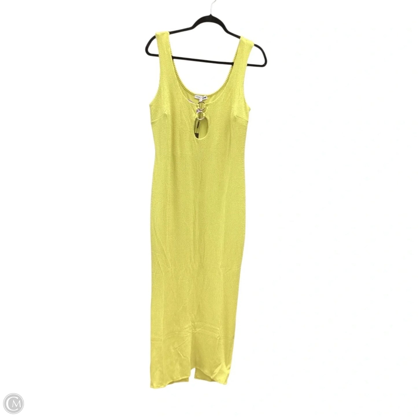 Dress Casual Maxi By Fashion Nova In Yellow, Size: 1x
