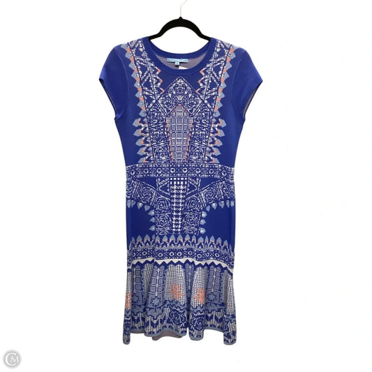 Dress Casual Midi By Antonio Melani In Blue, Size: S