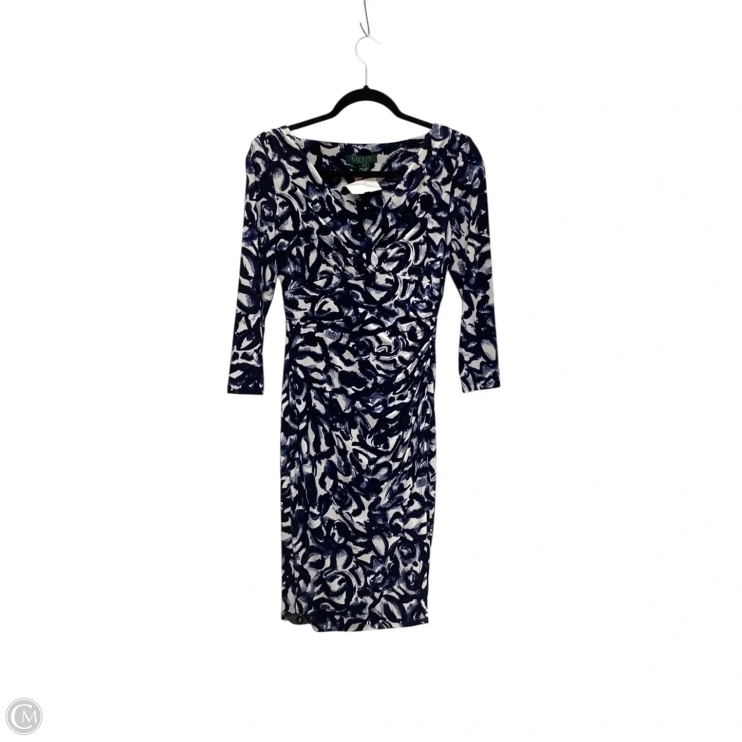 Dress Work By Lauren By Ralph Lauren In Blue, Size: Xs