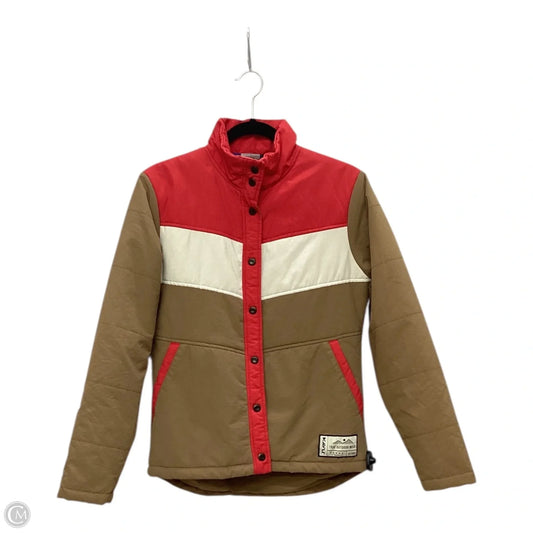 Jacket Puffer & Quilted By Kavu In Brown, Size: S