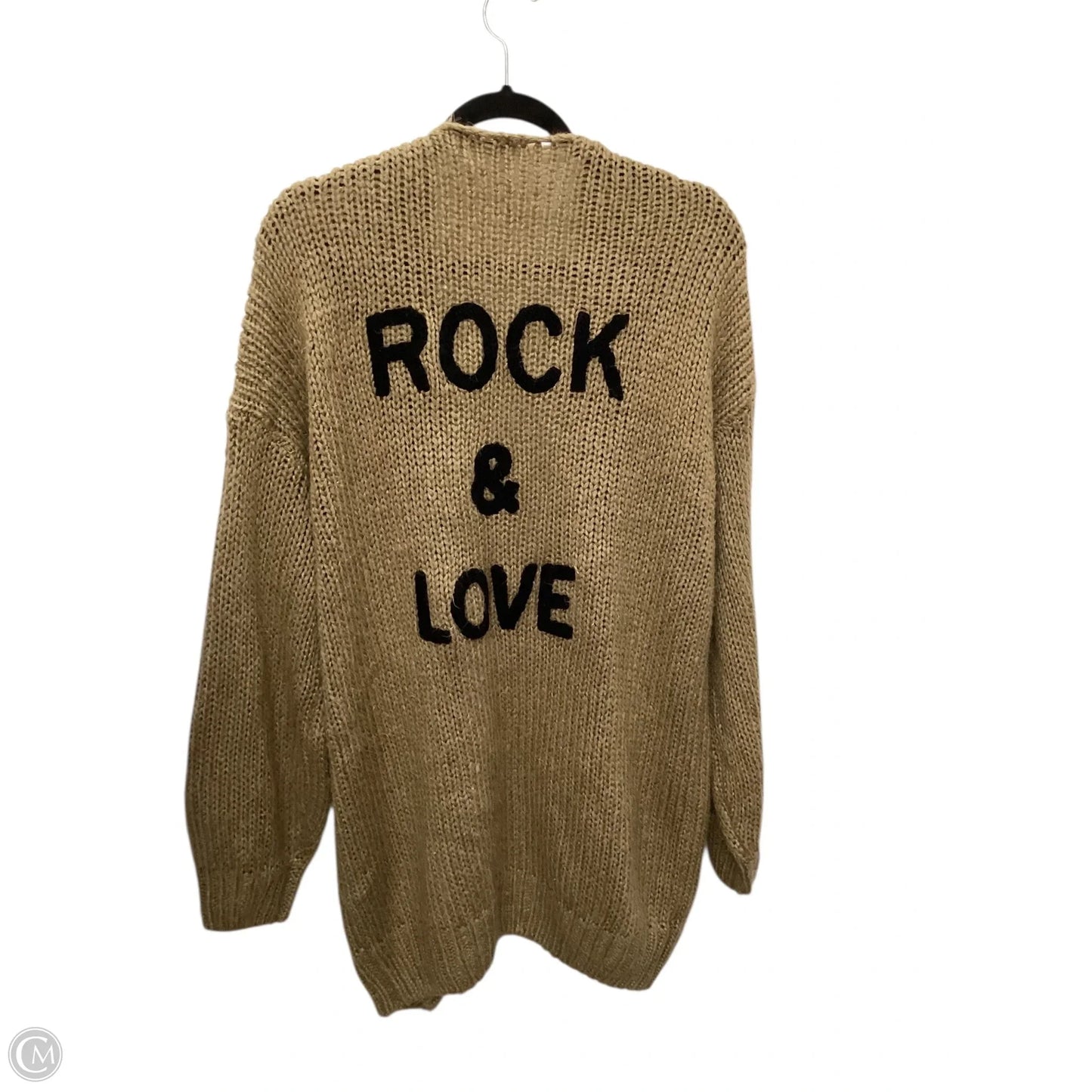 Sweater Cardigan By Prettygarden In Brown, Size: Xl