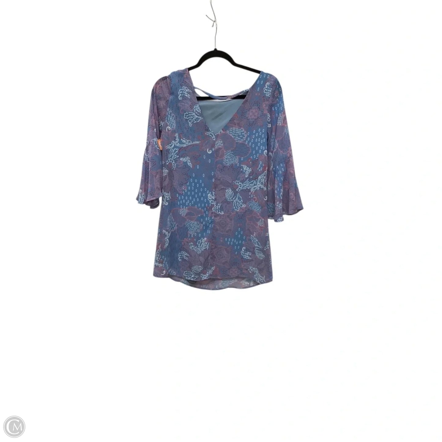 Dress Casual Short By Peppermint In Blue, Size: S