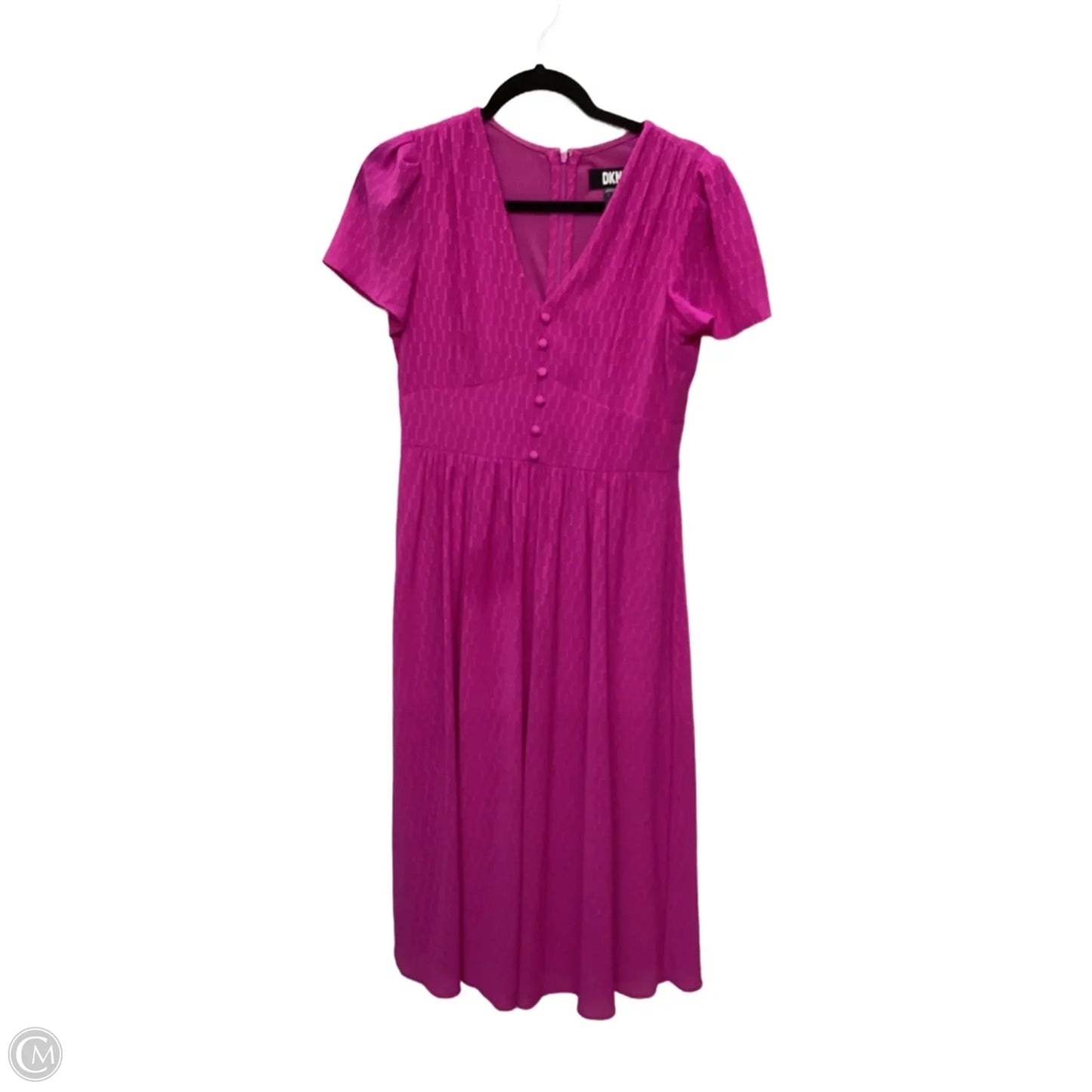 Dress Casual Maxi By Dkny In Pink, Size: M