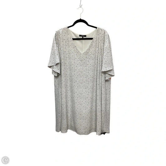 Dress Casual Short By Andree By Unit In Polkadot Pattern, Size: 1x