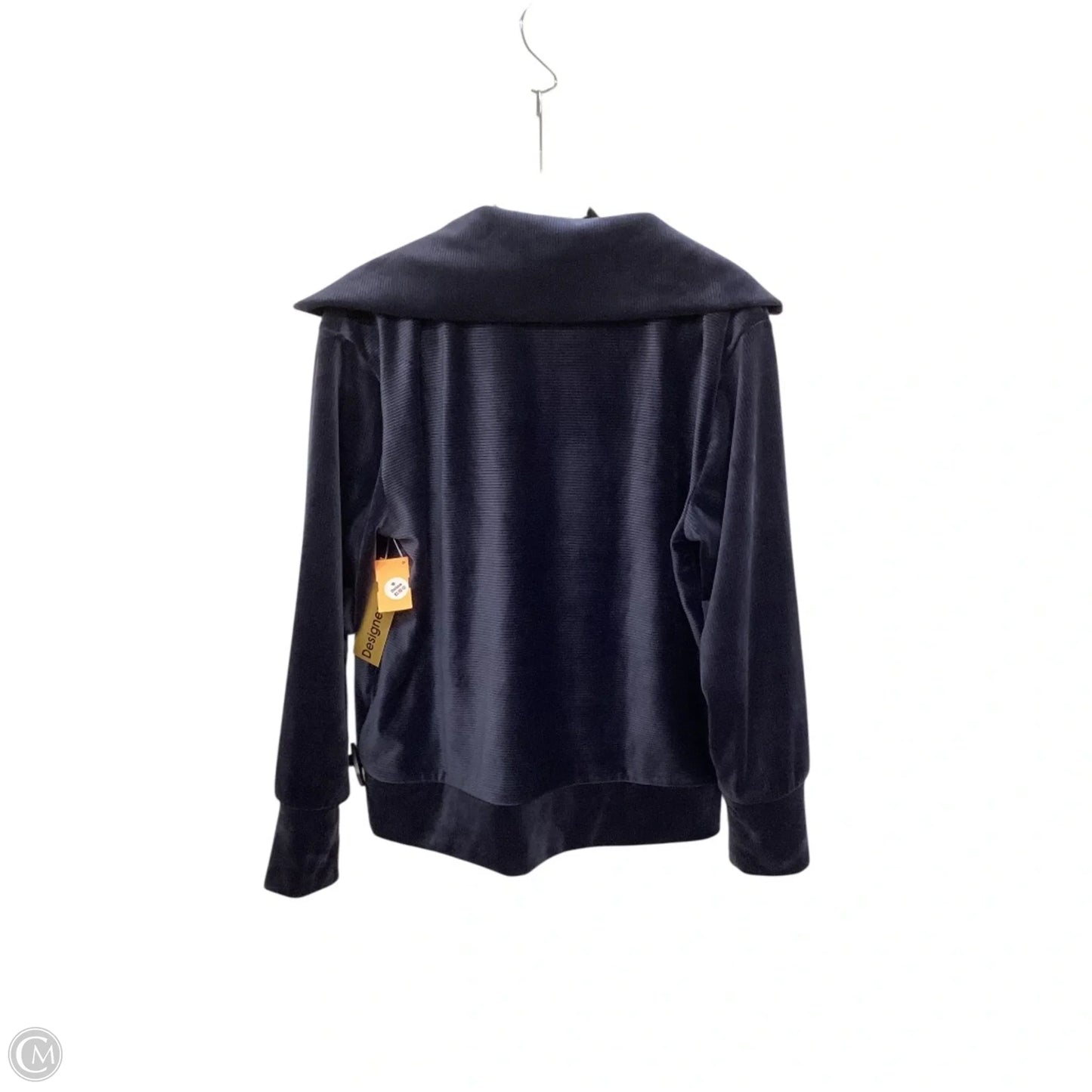 Top Long Sleeve Designer By Halston In Blue, Size: M