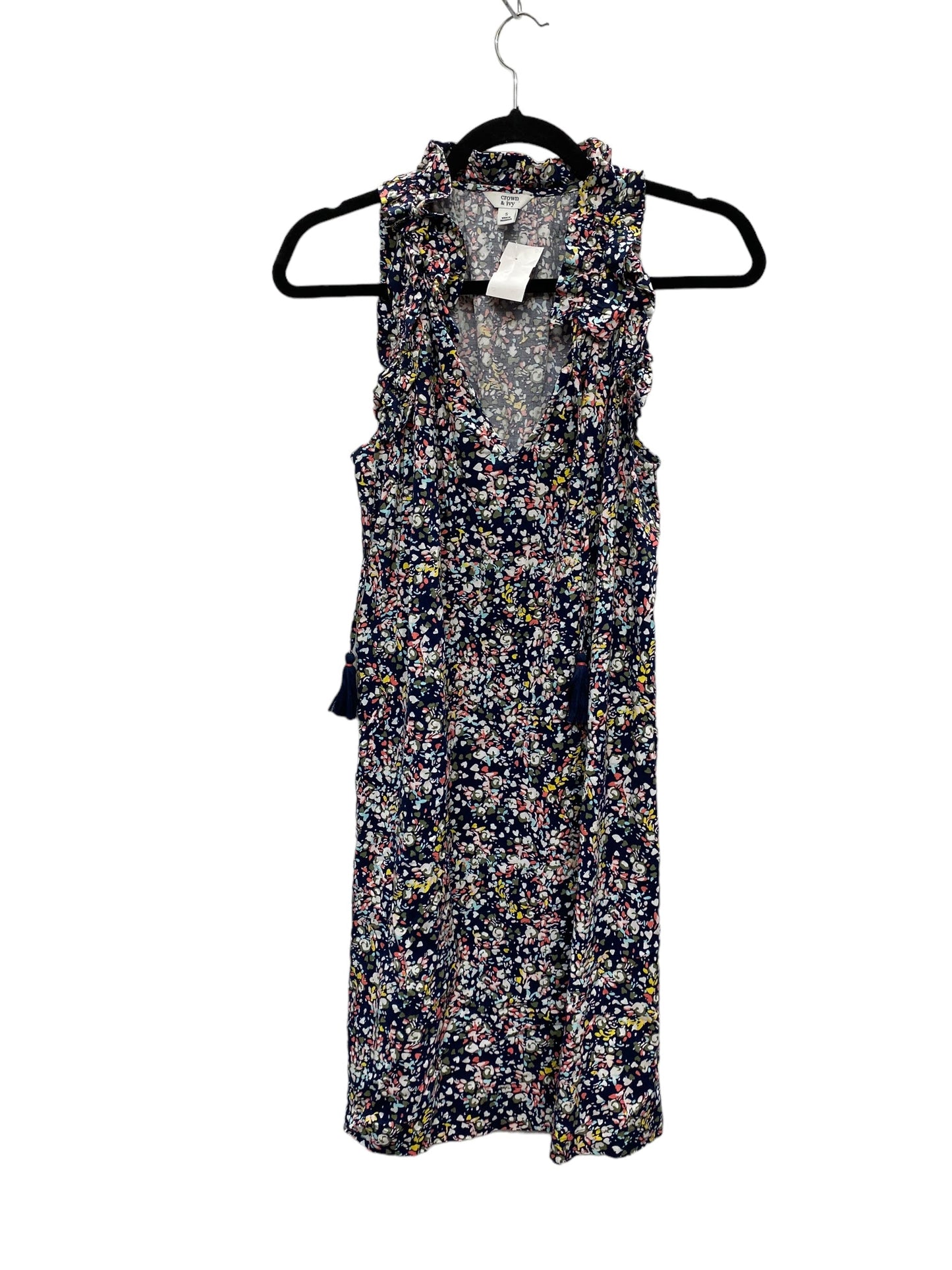 Dress Casual Midi By Crown And Ivy In Multi-colored, Size: S