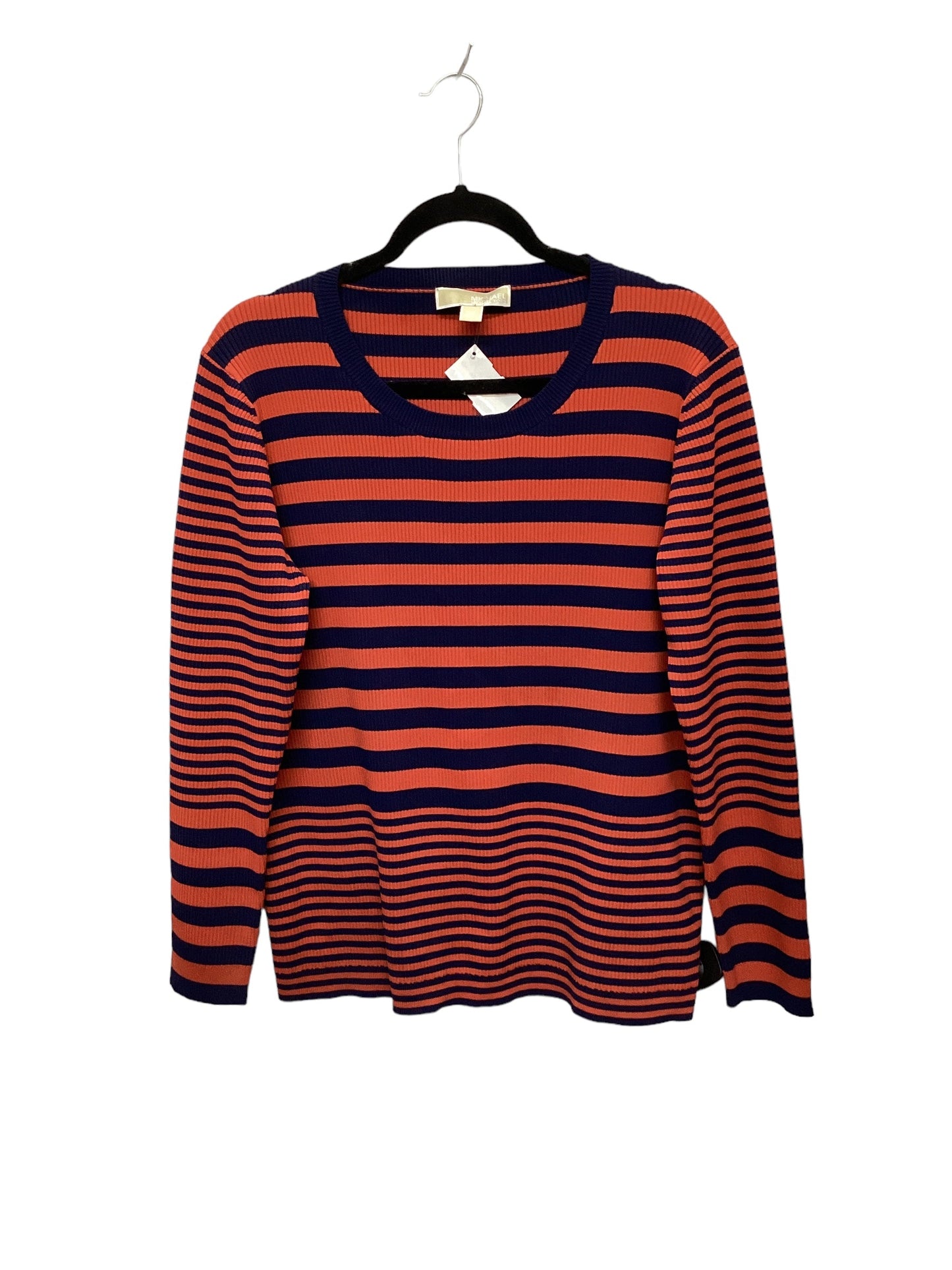 Top Long Sleeve By Michael By Michael Kors In Orange, Size: 2x