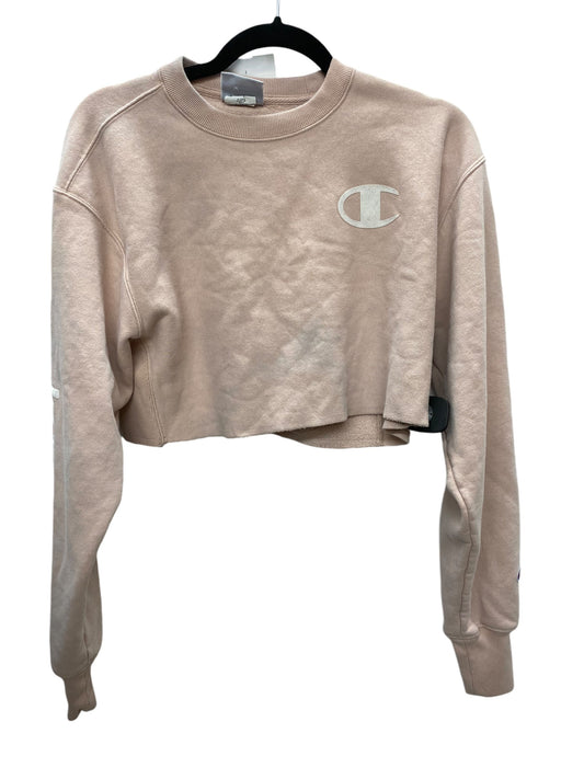 Sweatshirt Crewneck By Champion In Pink, Size: Xs